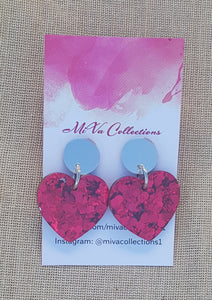 Sweetheart Dangles (Mirror top)