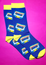 Load image into Gallery viewer, Funky Socks &quot;retro tapes&quot;