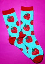 Load image into Gallery viewer, Funky Socks &quot;Strawberry&quot;